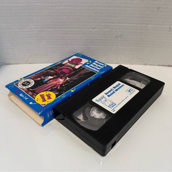 1992 Barney’s magical Musical Adventure VHS - Picture 4 of 4